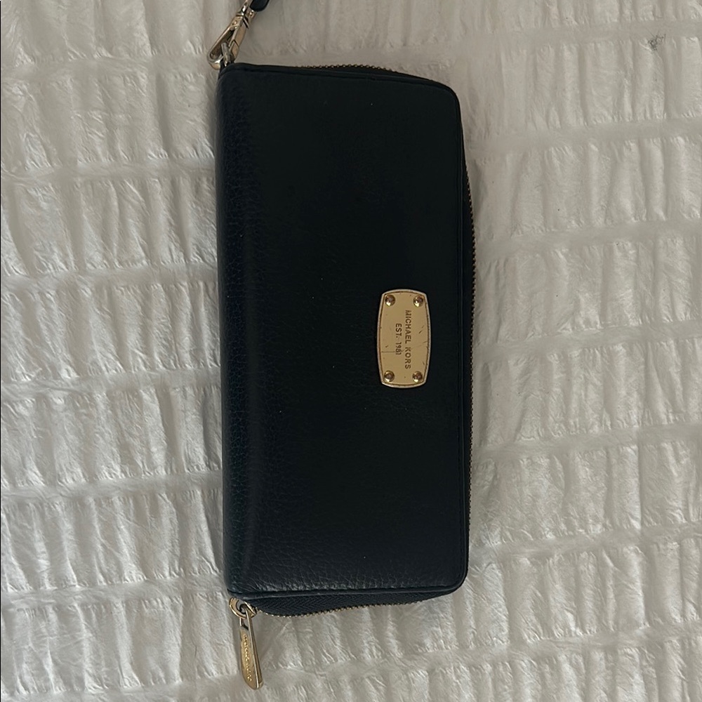 Michael Kors Black Leather Wallet
